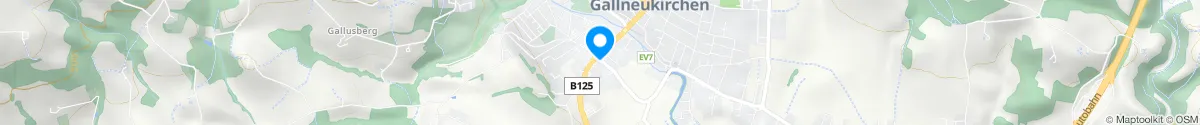 Kartendarstellung des Standorts für Kreisapotheke in 4210 Gallneukirchen